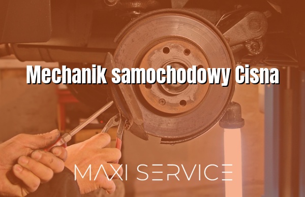 Mechanik samochodowy Cisna - Maxi Service
