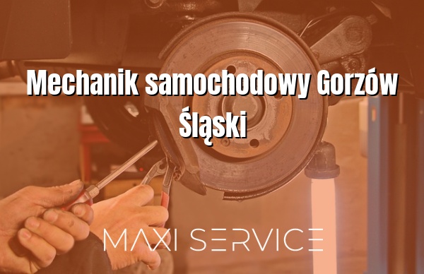 Mechanik samochodowy Gorzów Śląski - Maxi Service