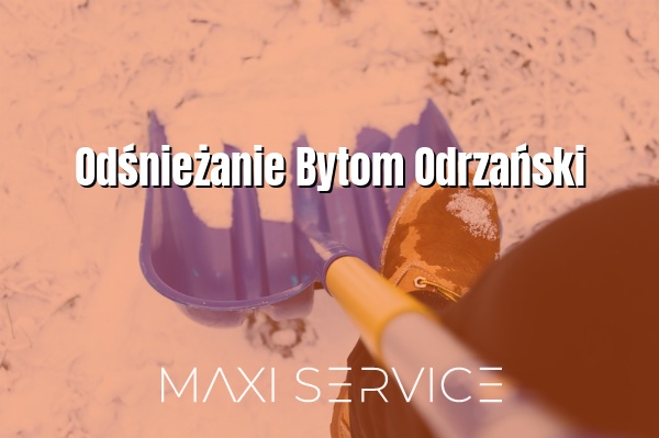 Odśnieżanie Bytom Odrzański - Maxi Service