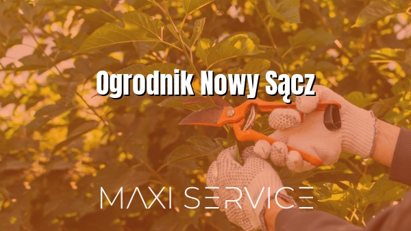 Ogrodnik Nowy Sącz - Maxi Service