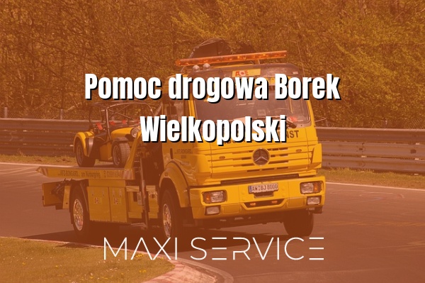 Pomoc drogowa Borek Wielkopolski - Maxi Service
