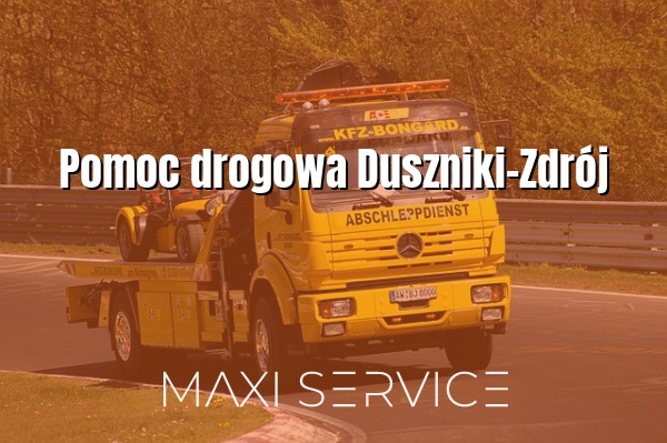 Pomoc drogowa Duszniki-Zdrój - Maxi Service