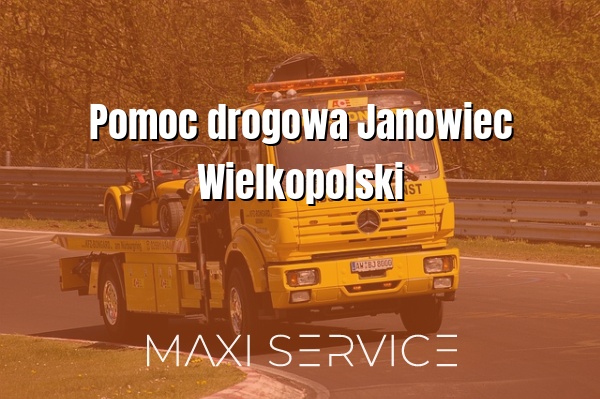 Pomoc drogowa Janowiec Wielkopolski - Maxi Service