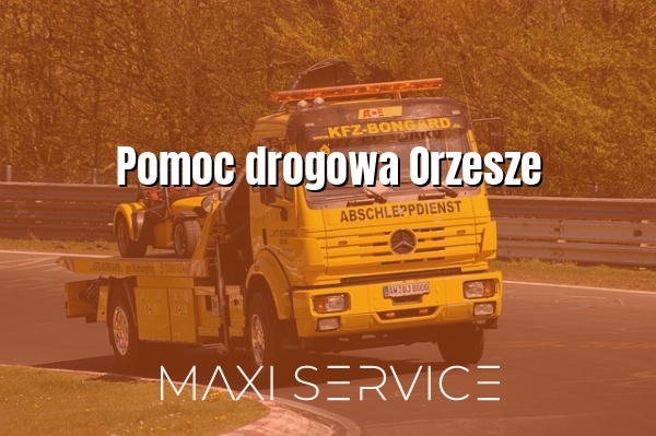 Pomoc drogowa Orzesze - Maxi Service