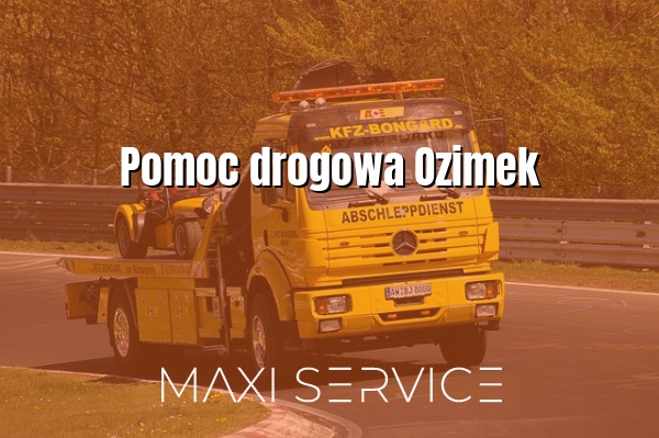 Pomoc drogowa Ozimek - Maxi Service