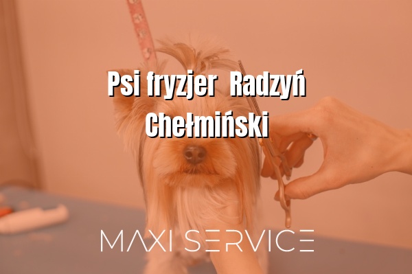 Psi fryzjer  Radzyń Chełmiński - Maxi Service