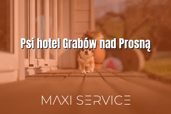 Psi hotel Grabów nad Prosną - Maxi Service