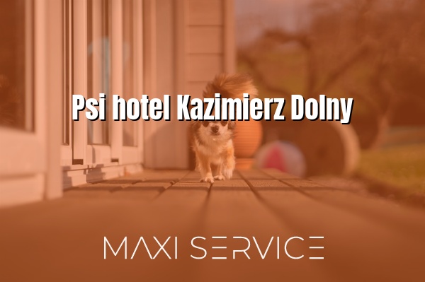 Psi hotel Kazimierz Dolny - Maxi Service