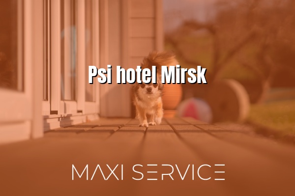 Psi hotel Mirsk - Maxi Service