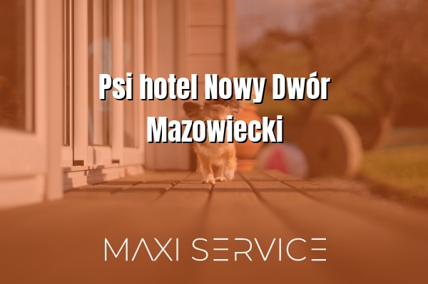 Psi hotel Nowy Dwór Mazowiecki - Maxi Service