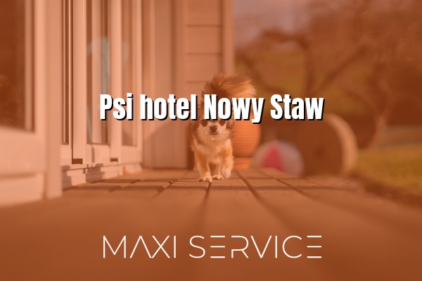 Psi hotel Nowy Staw - Maxi Service