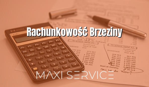 Rachunkowość Brzeziny - Maxi Service