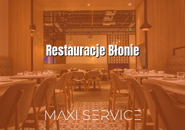 Restauracje Błonie - Maxi Service