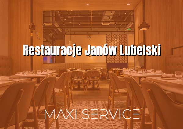 Restauracje Janów Lubelski - Maxi Service