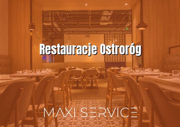 Restauracje Ostroróg - Maxi Service