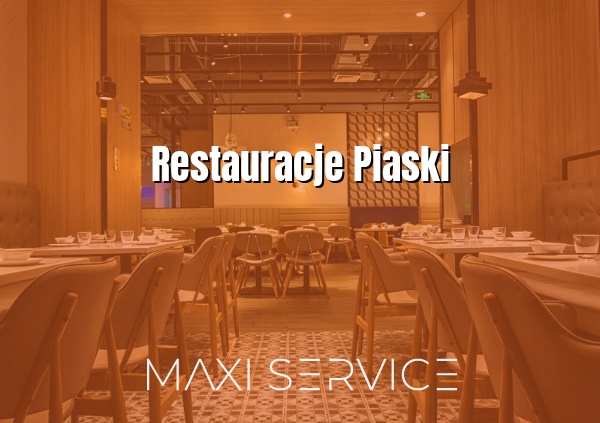 Restauracje Piaski - Maxi Service
