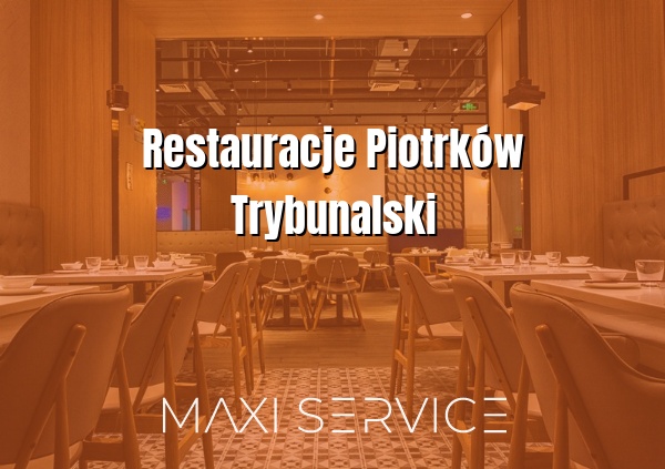 Restauracje Piotrków Trybunalski - Maxi Service