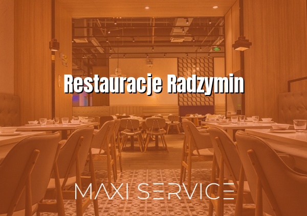 Restauracje Radzymin - Maxi Service