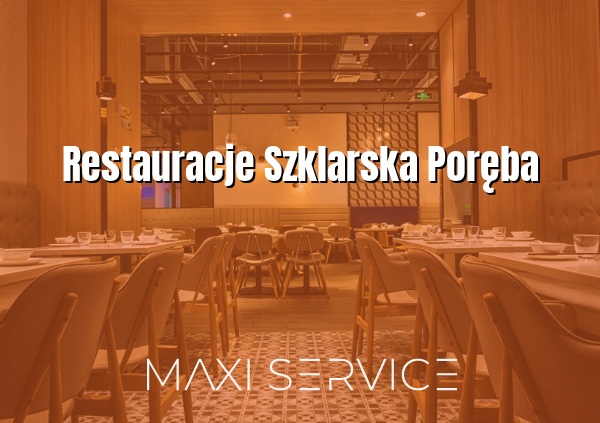 Restauracje Szklarska Poręba - Maxi Service