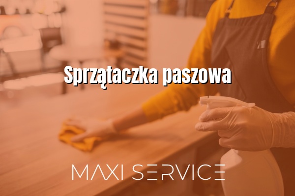 Sprzątaczka paszowa - Maxi Service