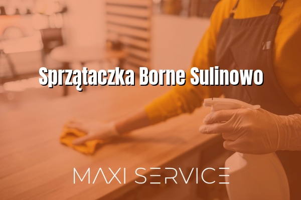 Sprzątaczka Borne Sulinowo - Maxi Service