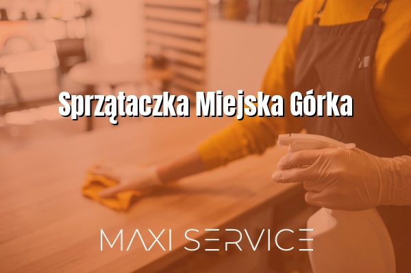 Sprzątaczka Miejska Górka - Maxi Service