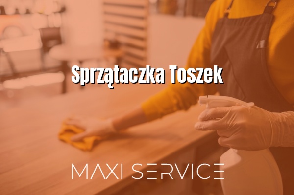 Sprzątaczka Toszek - Maxi Service