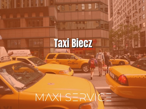 Taxi Biecz - Maxi Service