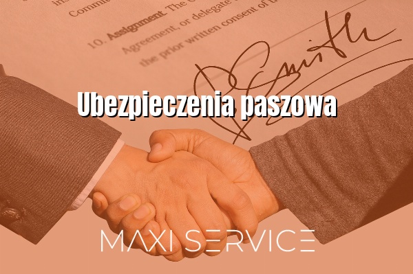 Ubezpieczenia paszowa - Maxi Service
